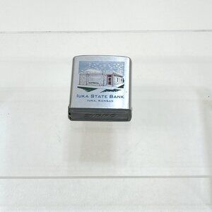 Zippo Rule Advertising 6 Ft Tape Measure Iuka State Bank Kansas Near Mint Cond.